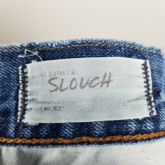 Denim & Supply Ralph Lauren Blue Distressed Denim Slouch Jeans Size 36x30 - Picture 13 of 16